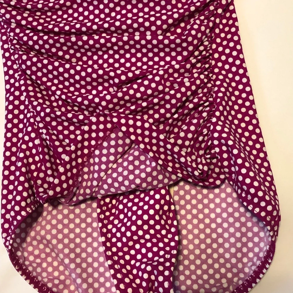 Magicsuit Purple Polka Dot One-Piece Swimsuit